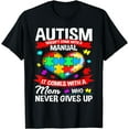thumbnail image 1 of Autism Mom Shirt Women Autism Awareness Shirts Mom Cute T-Shirt, 1 of 3