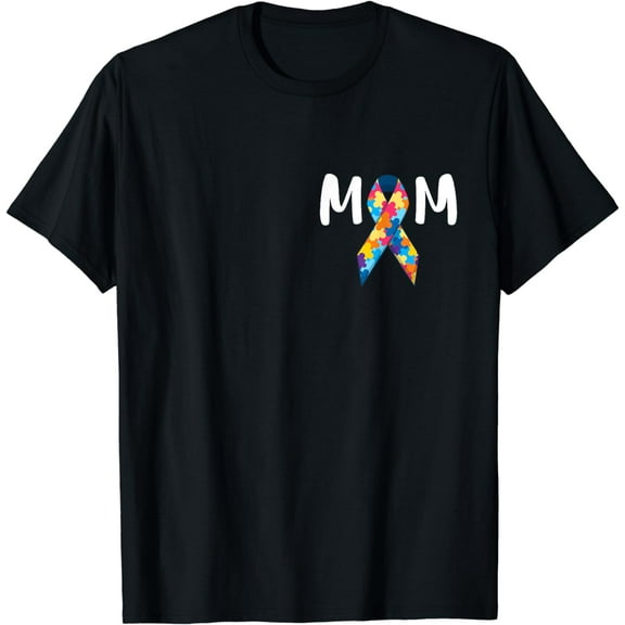 Autism Mom T-Shirt Support Awareness Autistic Parents Gifts T-Shirt