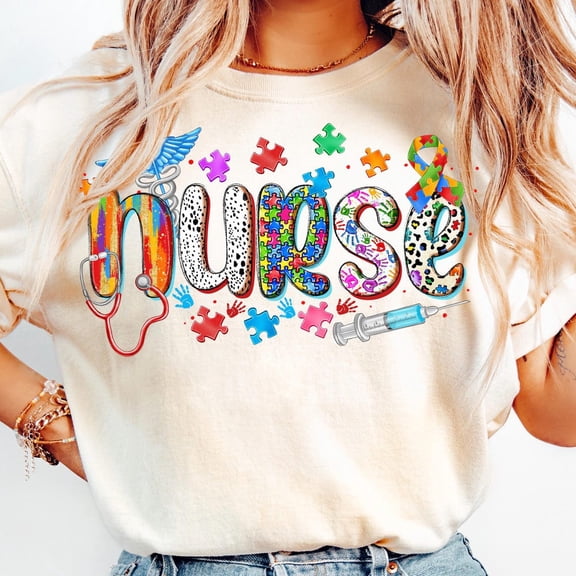Autism Nurse Shirt, Autism Shirt, Autism Awareness Coquette Shirt, Retro Autism Shirt, Autism Nurse Life Shirt, Autism Advocate Shirt, Nurse Shirt