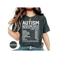 thumbnail image 1 of Autism Nutrition Facts T-Shirt | Support Autism Awareness with Stylish Autism Dad Tee, 1 of 10