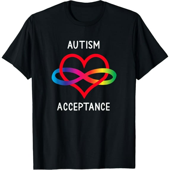 Autism Pro Acceptance Infinity Symbol for Neurodiversity T-Shirt