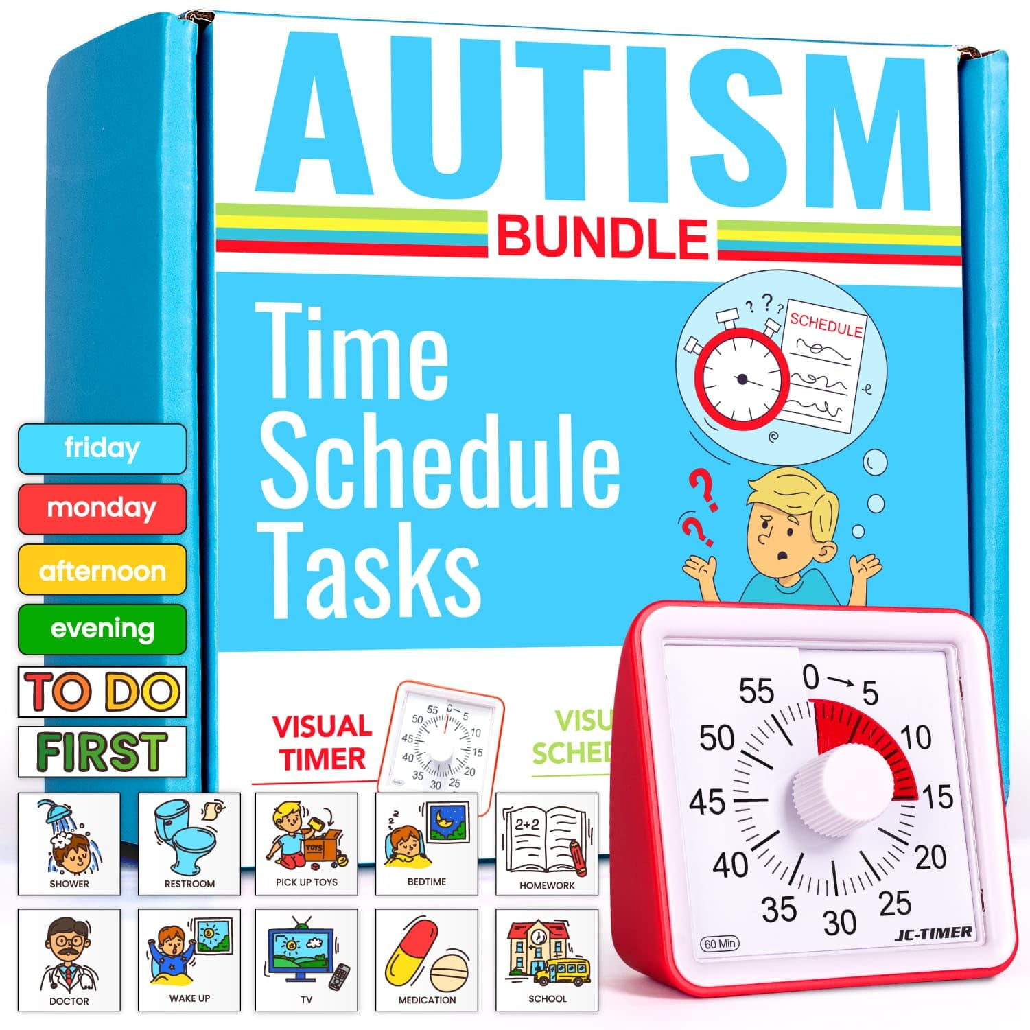 Envelopes Task Asd Autism & Prosperity Time RRF12 Schedule Tasks - Autism Learning Special ...