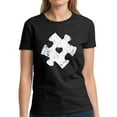 thumbnail image 1 of Autism Puzzle Awareness Shirt for Women S M L XL 2XL 3XL Graphic Tops Tee, 1 of 2