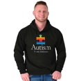 thumbnail image 1 of Autism Puzzle Piece Think Different Hoodie Sweatshirt Women Men Brisco Brands S, 1 of 6