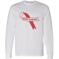 thumbnail image 1 of Autism Red Ribbon Support Autism Awareness Gifts S M L XL 2XL Men Long Sleeve T-Shirt Graphic Tee, 1 of 2