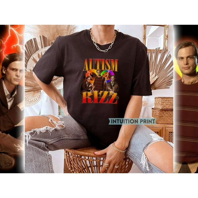 Autism Rizz Spencer Reid Vintage TShirt