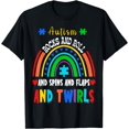 thumbnail image 1 of Autism Rocks And Rolls Funny Autism Awareness Month T-Shirt, 1 of 4