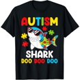 thumbnail image 1 of Autism Shark Puzzle Autism Awareness Day For T-Shirt All Size S-5XL, 1 of 4