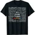thumbnail image 1 of Autism Shirt I Am More Than Autism T-shirt T-Shirt, 1 of 4