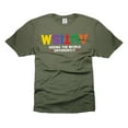 thumbnail image 1 of Autism Shirt Seeing The World Differently Tee Shirt Autism Puzzle Shirt Autism Inspirational Tee (Medium Military Green), 1 of 6