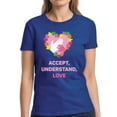 thumbnail image 1 of Autism Shirt for Women Accept Understand Love Autism Awareness Gifts Graphic Tee, 1 of 2