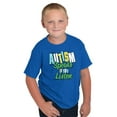 thumbnail image 1 of Autism Speaks If You Listen Awareness Crewneck T Shirts Boy Girl Teen Brisco Brands L, 1 of 6
