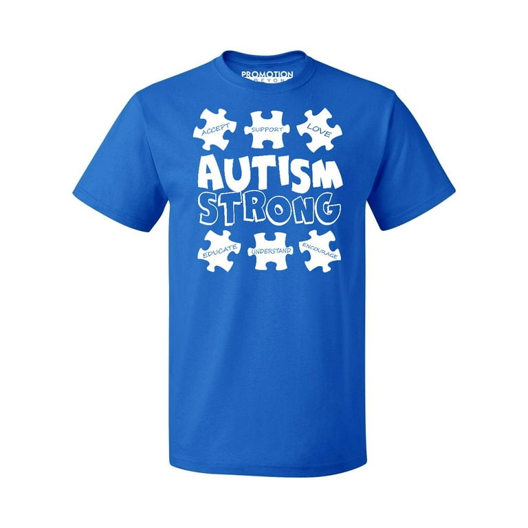 Autism Strong T-Shirt Autism Awareness Shirt Autism Strong T-Shirt Autism Awareness Shirt
