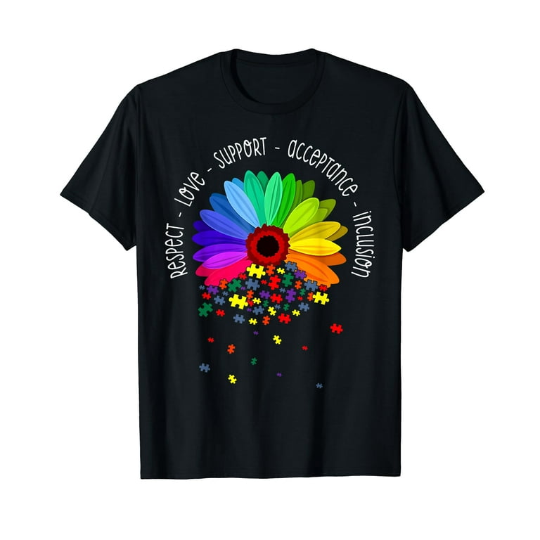 Autism Awareness Sunflower Lover Vintage Gift Shirt Autism Awareness Sunflower Lover Vintage Gift Shirt