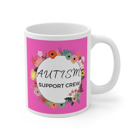 Autism Support Crew Ceramic Mug (2 sizes)
