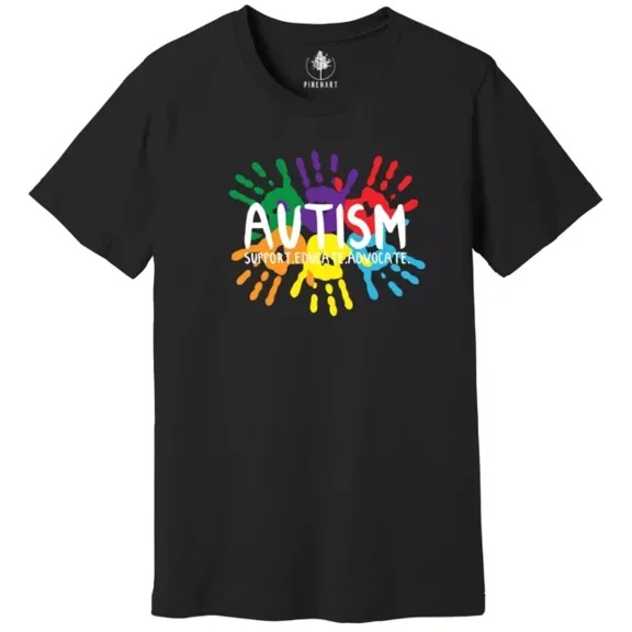 Autism Support Educate Advocate Shirt, Autism Awareness Shirt, Autistm Tee Unisex S-5XL Hot Trending Shirt, Vintage Birthday Gift