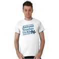 thumbnail image 1 of Autism Touches Us All Puzzle Piece Men's Graphic T Shirt Tees Brisco Brands S, 1 of 6