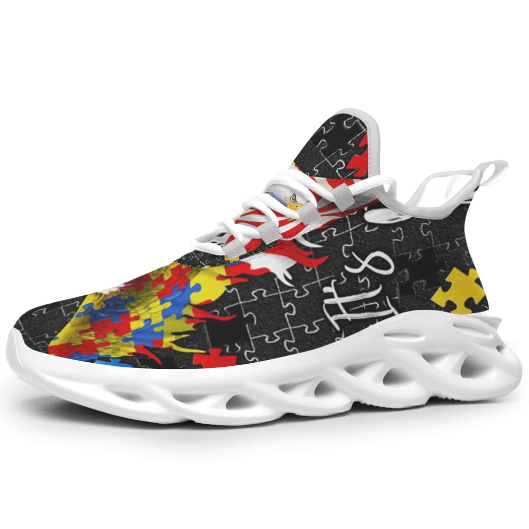 Autism it is Ok To Be Different Shoes Trail Running Shoe Non-Slip ...