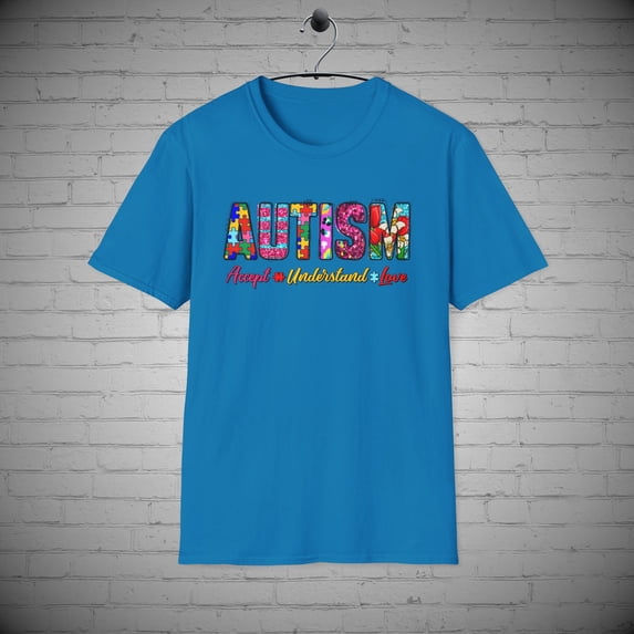 Autism t-shirt, Neurodiversity tee, Autism acceptance Gift