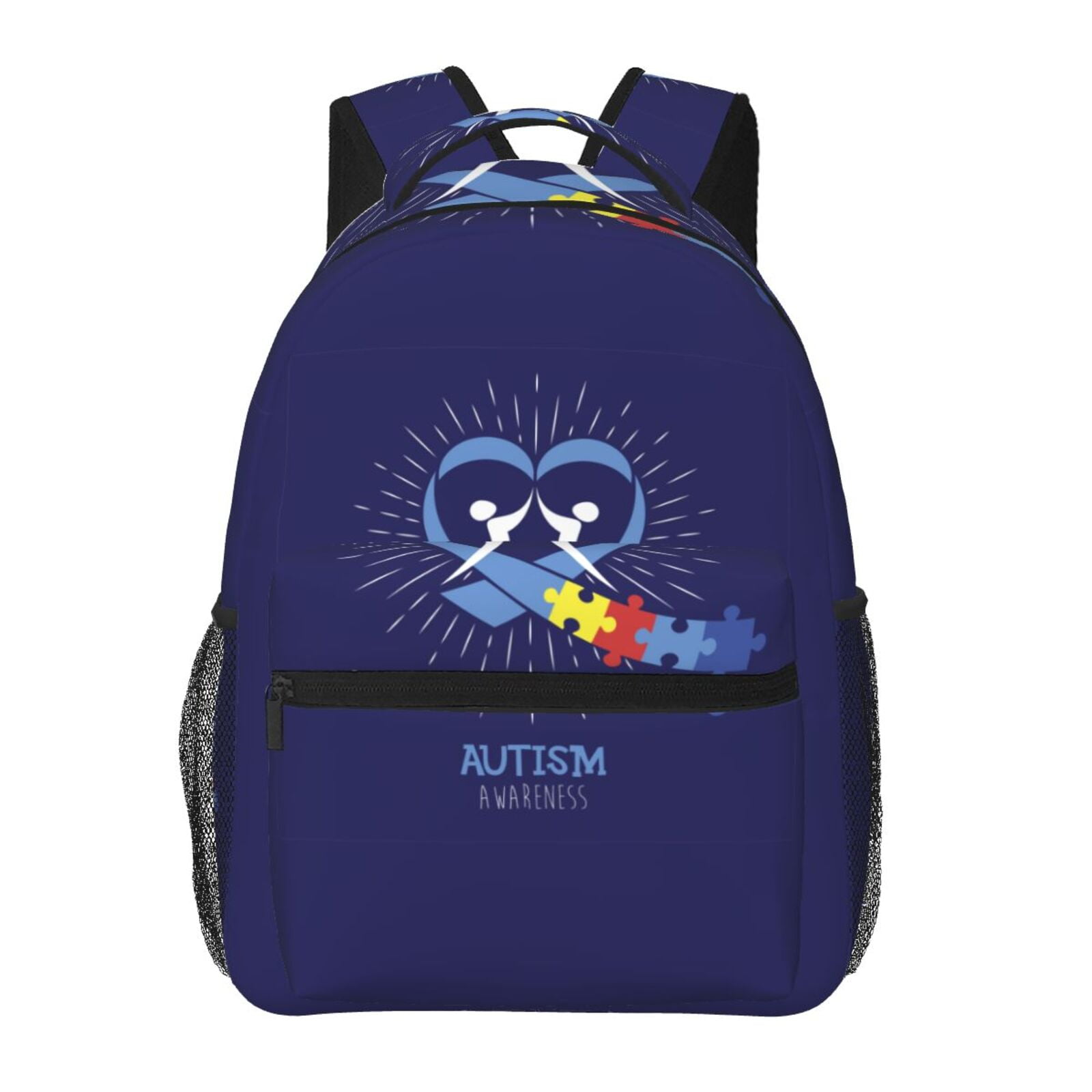 Autistic Autism Awareness Day Month 2024 Backpack For Girls Boys