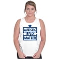 thumbnail image 1 of Autistic Lives Matter Autism Aware Tank Top T Shirts Men Women Brisco Brands S, 1 of 6