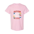 thumbnail image 1 of Autistic Pride And Support For Autism Spectrum Disorder Unisex T-Shirt, for men & women, up to size 5XL, 1 of 2
