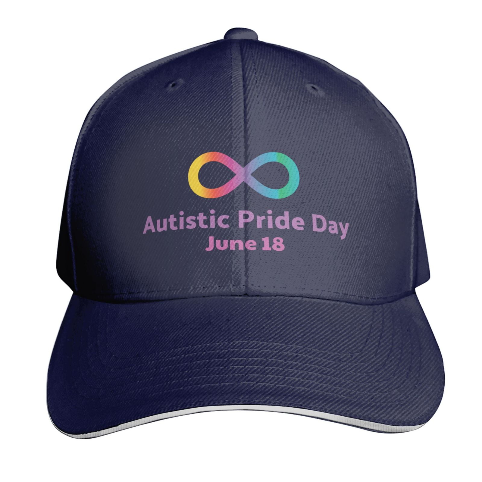 Autistic Pride Day Baseball Caps for Women Men Hip-Hop Hat Golf Cap Dad ...