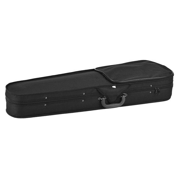 Autistic Violin Case Professional Full Size Violin Triangle Shape Case Box Lightweight Burgundy for Violins