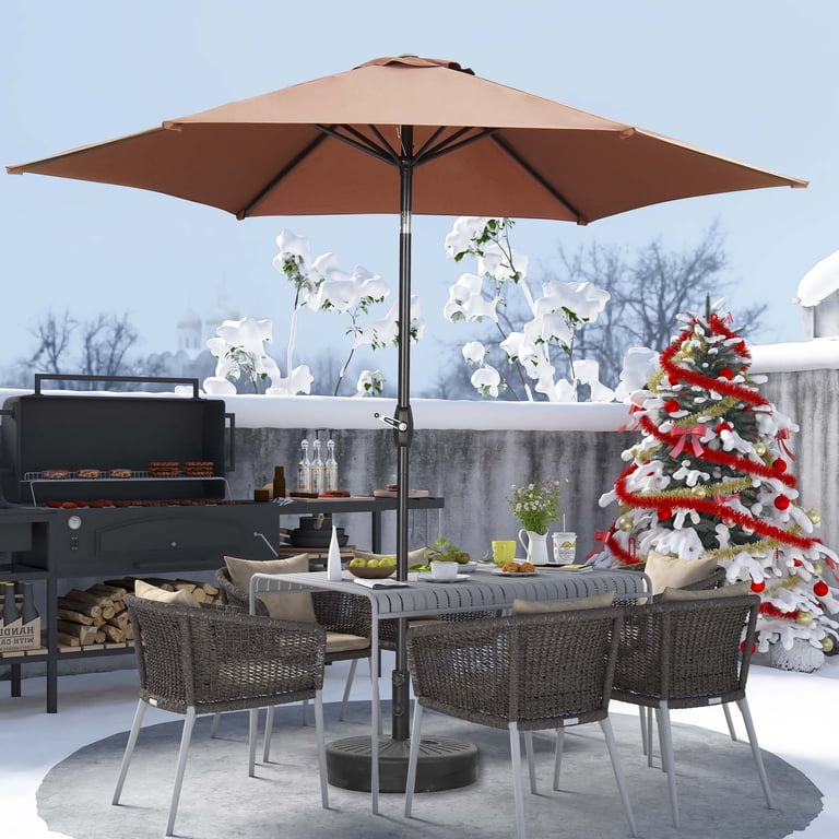 big patio umbrellas GRANDPATIO Duo Sidepost Aluminum Cantilever Outdoor Umbrella large shade Extra Large Patio Umbrellas