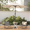 thumbnail image 1 of Autlaycil 9ft Beige Outdoor Patio Umbrellas, Sturdy Ribs with Tilt and Crank for Table Garden Market and Poolside, 1 of 8