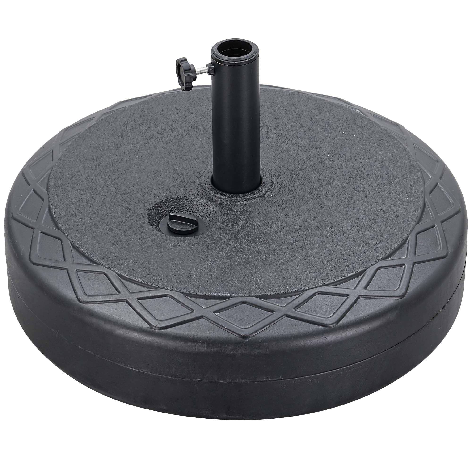 Autlaycil Outdoor Umbrella Base Water Filled 67lbs, Sand Filled 95lbs