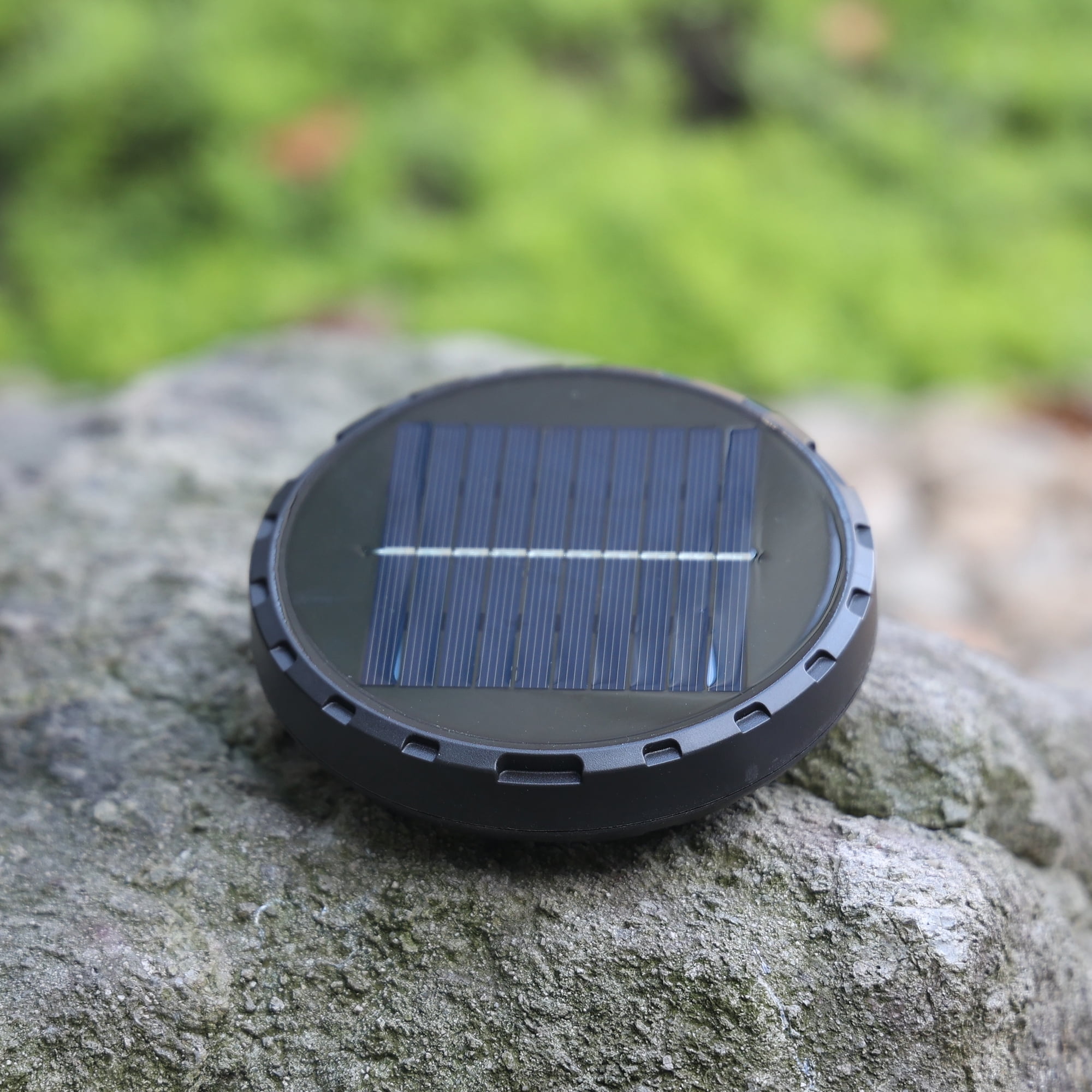 Autlaycil Outdoor Umbrella Solar Panels, Round, Replacement