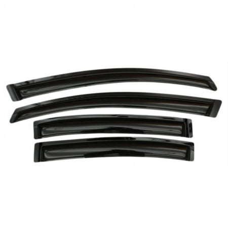 Auto VentShade (AVS) 94462 Outside Mount Ventvisor Window Deflectors Front & Rear Set 4 Pc. Set Fits 2012-2015 Honda Civic Sedan
