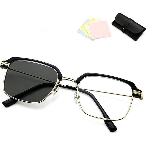 Auto Adjusting HD Reading Glasses Progressive Multi Focus PC Frame Auto Focus Eyewear for Daily Reading Use