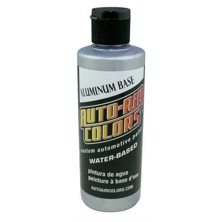 Auto-Air Colors Aluminum Medium Base Coat Paint