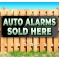 thumbnail image 1 of Auto Alarms Sold Here 13 oz Vinyl Banner With Metal Grommets, 1 of 4