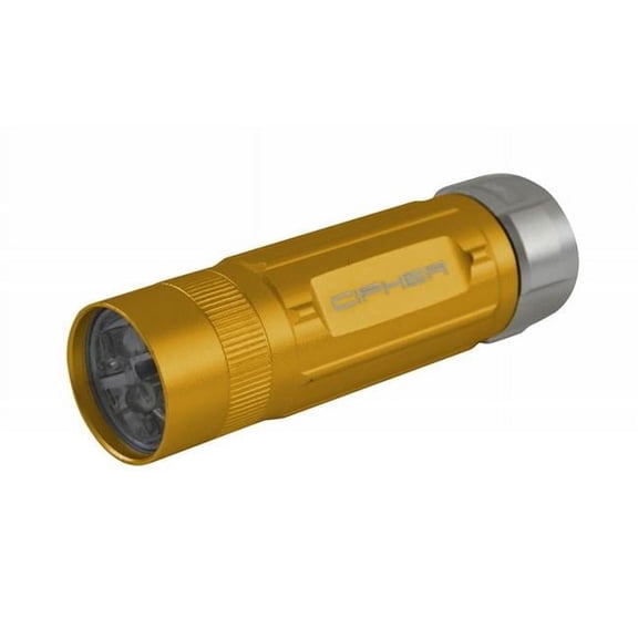 Auto Auto LED Flashlight, Yellow