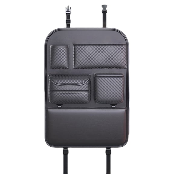 Auto Backseat Storage Pocket - Kick Mat with Multiple Compartments for & SUV