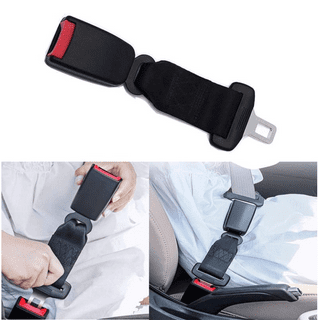 HOTSYSTEM 9 Safety Seat Belt Extender Seatbelt Extension Strap Buckle  Universal Car Black