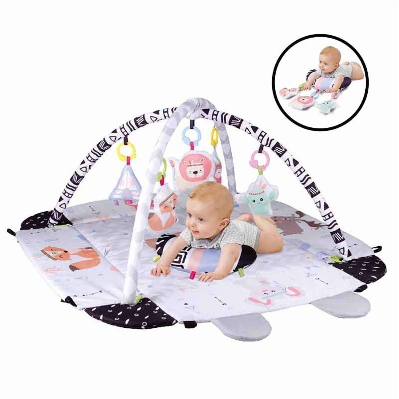 Auto Beyond Toddler Gym Play Mat, Baby Gym Play and Tummy Time Mats, Infant Sensory Exploration and Motor Skill Development