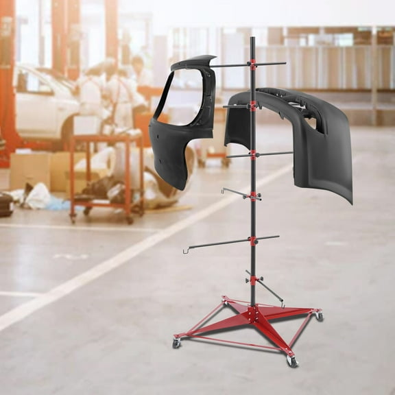 Auto Body Paint Stand Hanger Painting Rack Panel Door Hood Bumper Fender Holder