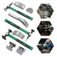 thumbnail image 1 of Auto Body Repair Tool Kit, Metal Hammer Crowbar Dolly Tool Car Sheet with Storage Carry Box, 1 of 7