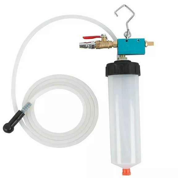Auto Brake Fluid Extractor, Brake and Clutch Fluid Drained Bleeder Tool, Power Steering Oil Change Replacement Tool with 300ML Bottle Hose