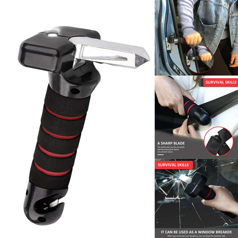 Auto Cane Grab Bar Car Assist Handle 4 in 1 Vehicle Support Handle with LED  Flashlight Seatbelt Cutter Window Breaker Auto Cane Grab Bar for Elderly  Injured Handicapped Could Load 300lbs 