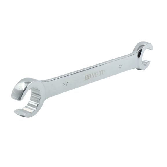Auto Car Anti-slip Repair Tool Double Ended Flare Nut Wrench 24mm x 27mm