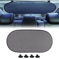 thumbnail image 1 of Auto Car Back Rear Casement Mesh Sun Shade Visor Screen Cover UV Protector Shield, 1 of 10