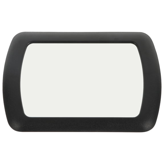 Greenadscape Black Rectangular Car Interior Mirror 6.6x4.3in Clear Imaging 1 Piece Auto Accessories