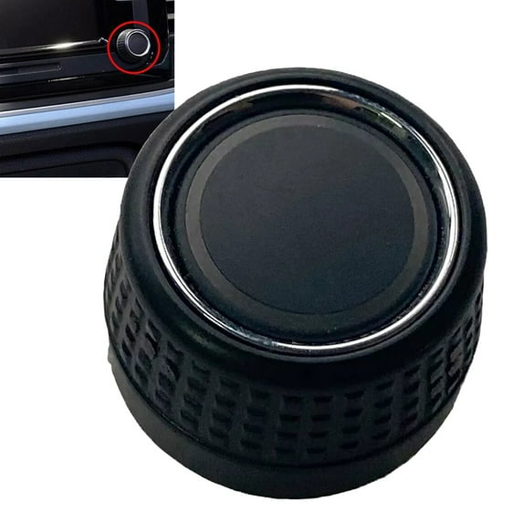Auto Car Radio Knob Switch Button Turn Knob for Golf 6 for Skoda 6C0919603