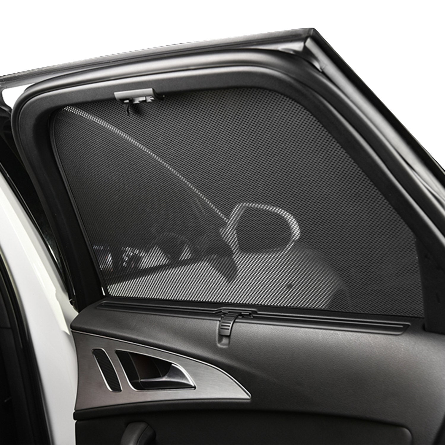 Car Shades Set Parasole Su Misura Per Lexus IS Berlina 2012-2020 – 4 Pezzi, Protezione Solare, Fissaggio A Clip - 3
