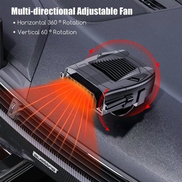 12V 150W Car Heater & Cooler Fan – Windscreen Demister Defroster